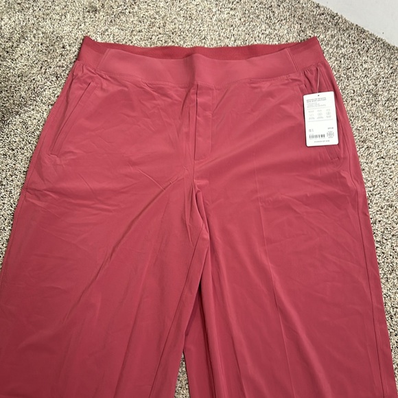 Athleta dusty pink Brooklyn hiights New wide leg pant size 18 new Jamba large - Picture 4 of 8